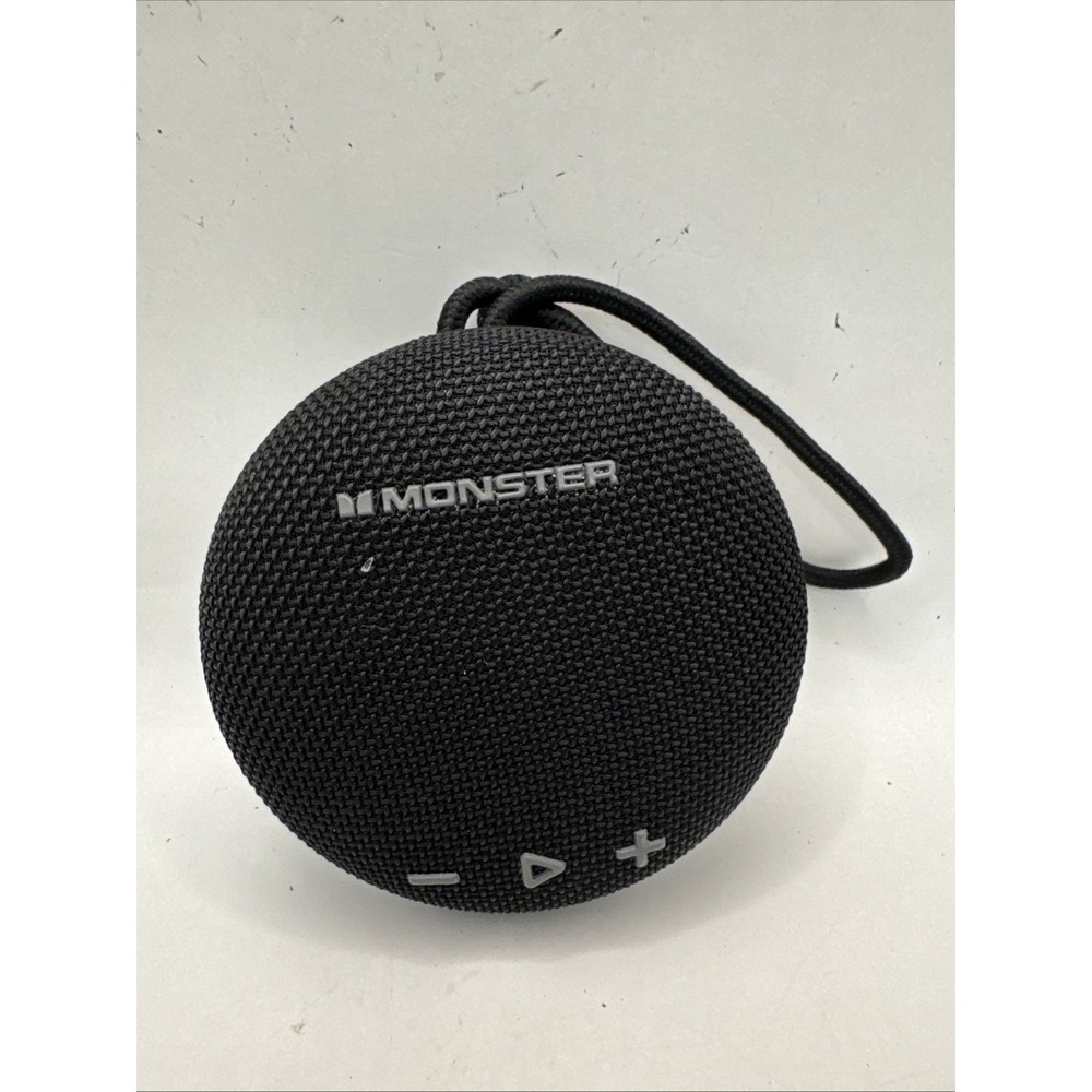 Monster Round One Portable Bluetooth Speaker w/ Built In Microphone‎ MS62116